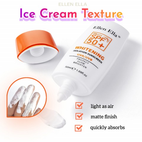 3-in-1 Whitening Isolation Sunscreen Recommend By Calvelo.Mhaye