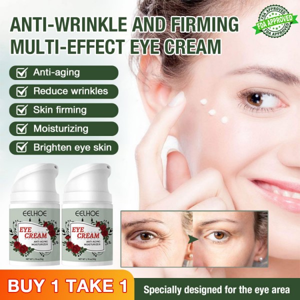 Anti-wrinkle and firming multi-effect ey..