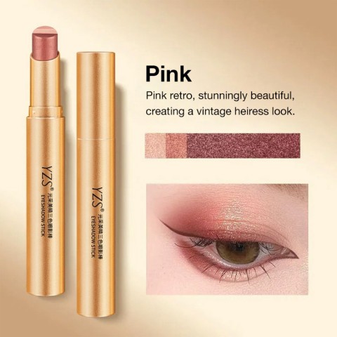 Golden Diamond Three-Color Eyeshadow Stick