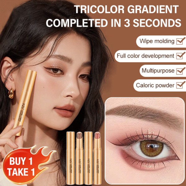 Golden Diamond Three-Color Eyeshadow Stick