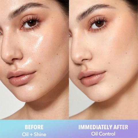 Long-lasting oil-control setting spray