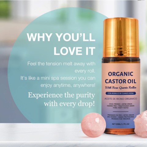 Organic Castor Oil Roll-On