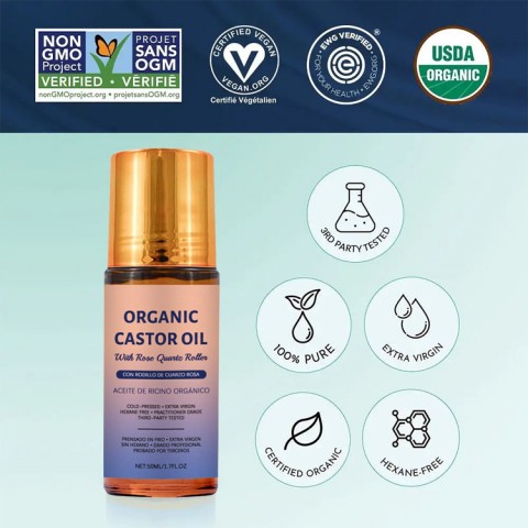 Organic Castor Oil Roll-On