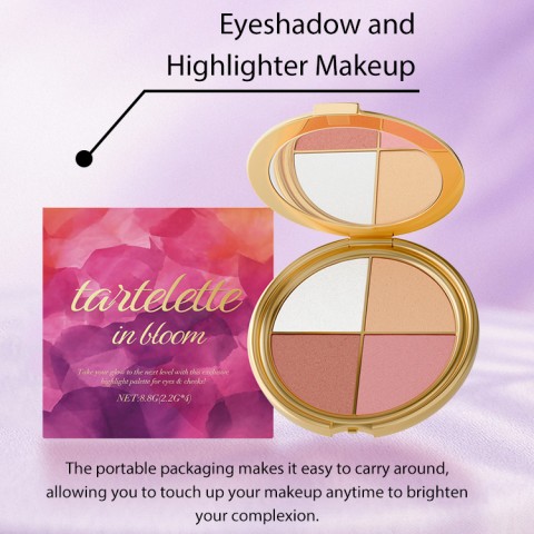 Eyeshadow and Highlighter Makeup