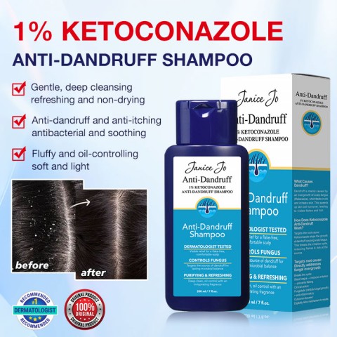 1% Ketoconazole Anti-Dandruff Oil Control Shampoo