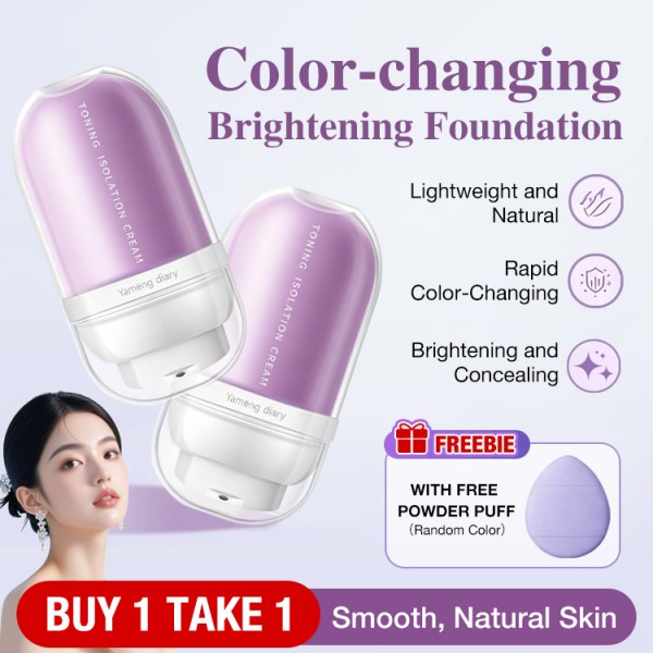 Color-changing Brightening Foundation..
