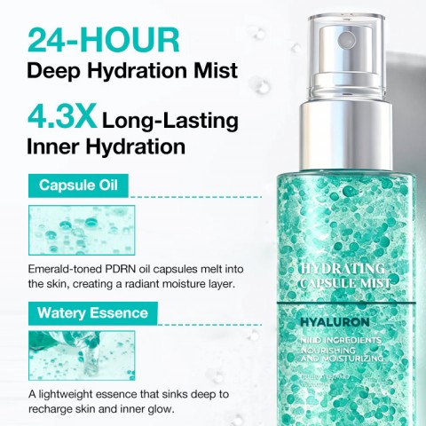 Hydrating capsule mist