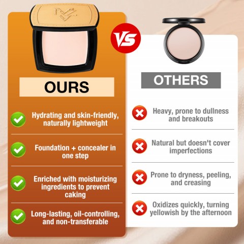 Lightweight, High-Coverage spf20 Cream Foundation