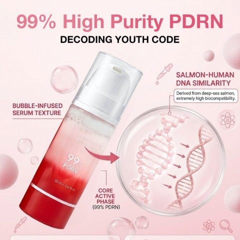 PDRN Pink Collagen Bubble Serum