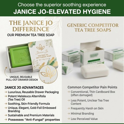 Janice jo Tea Tree Oil Anti Fungal Soap