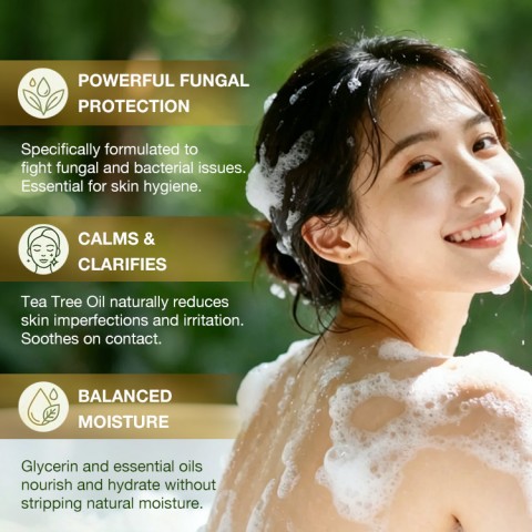 Janice jo Tea Tree Oil Anti Fungal Soap