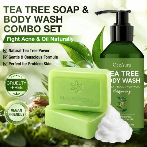 Tea Tree Antifungal Skin Care Set