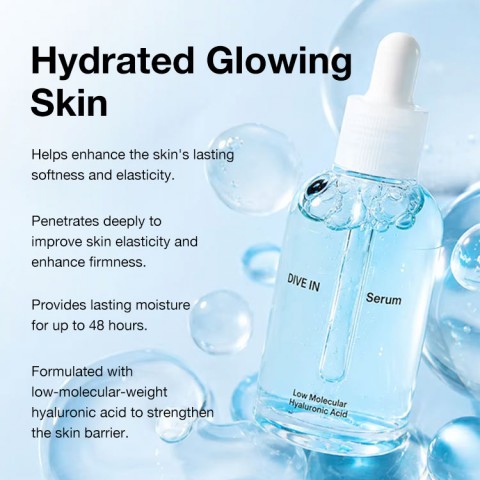 DIVE IN Low-Molecular Hyaluronic Acid Serum