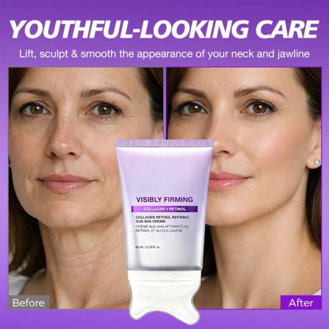 2-in-1 Collagen Retinol Refining Guasha Lifting Cream