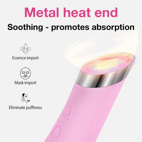 Heatable Vibrating Face Scrubber with Massage