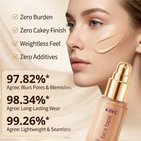 High-Coverage Liquid Foundation