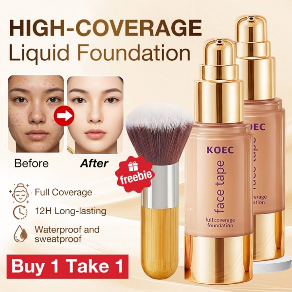 High-Coverage Liquid Foundation..