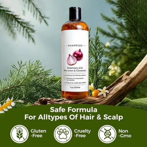 Rosemary Red Onion Cinnamon Shampoo
