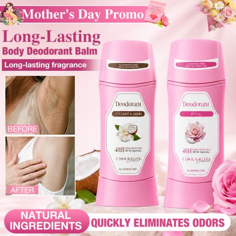 Long-Lasting Body Deodorant Balm