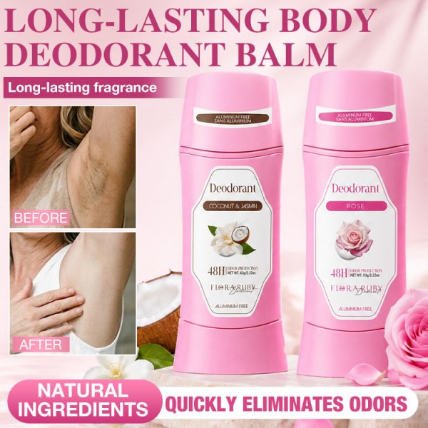 Long-Lasting Body Deodorant Balm..