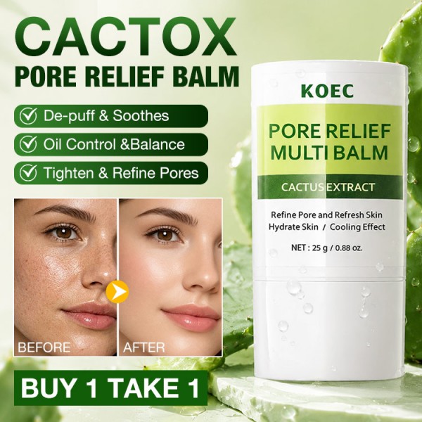 Cactox pore relief balm..