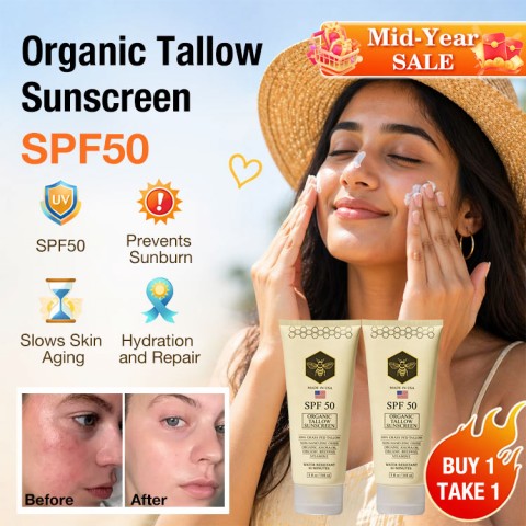 Organic Tallow Sunscreen SPF50