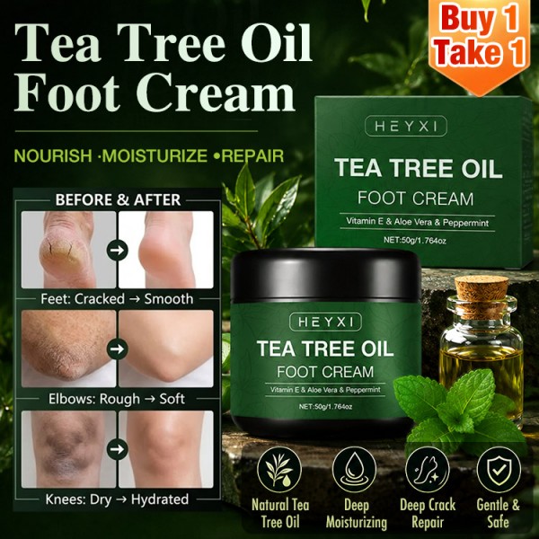 Tea Tree Oil Foot Cream..