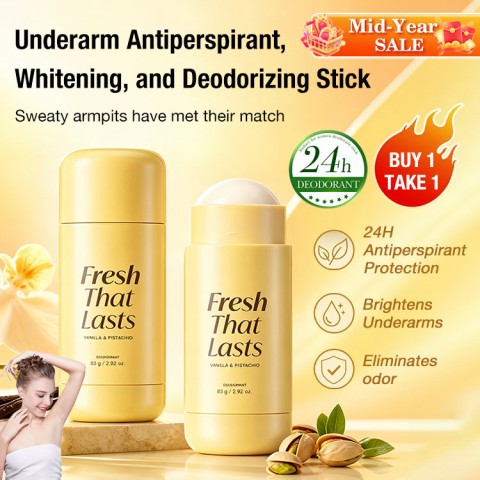 Underarm Antiperspirant, Whitening, and Deodorizing Stick