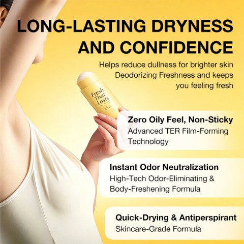 Underarm Antiperspirant, Whitening, and Deodorizing Stick