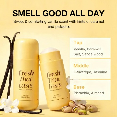 Underarm Antiperspirant, Whitening, and Deodorizing Stick