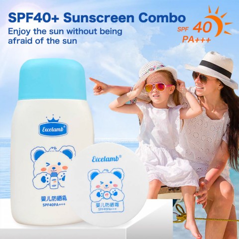 Safe sunscreen for babies~SPF40+, PA++