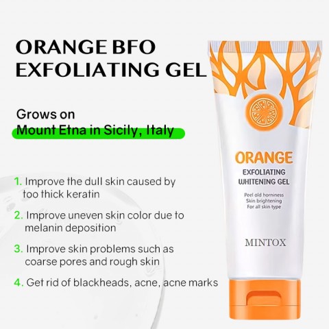 Available for the whole body - exfoliating cleansing gel - exfoliate, remove blackheads, clean pores
