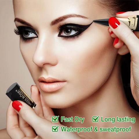 Waterproof quick-drying eyeliner - free mascara