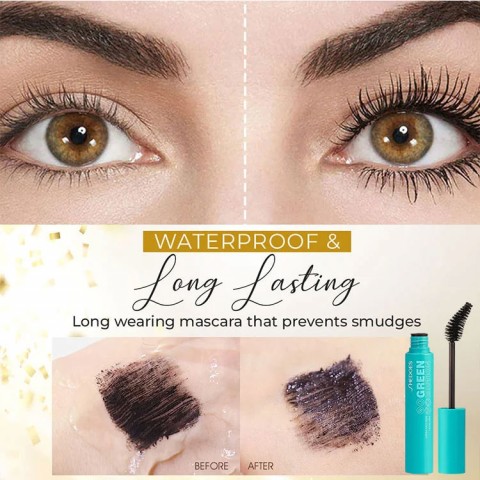 Buy 1 Get 1 999-Waterproof Volume Eyelash Mascara-Harvest big eyes in 1 second