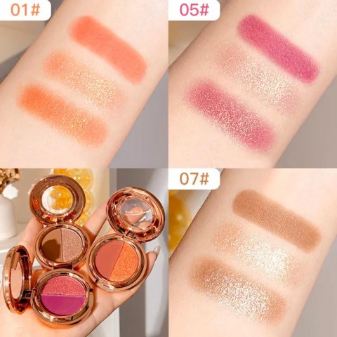 2 in 1 dual color eye shadow