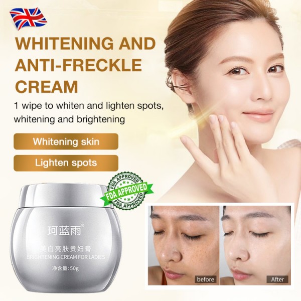 Whitening and anti-freckle cream