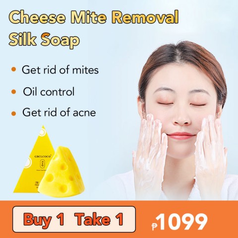 Cheese Mite Removal Silk Soap