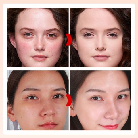 Concealer, oil control, makeup 3-in-1 face powder