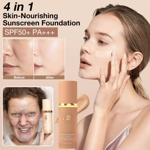 4-in-1 Skin-Nourishing Sunscreen Foundation