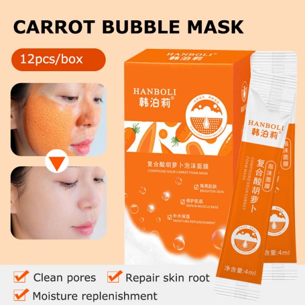 Carrot Bubble Mask Compound Acid Carrot ..