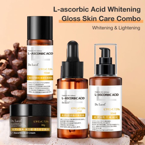L-ascorbic Acid Whitening Gloss Skin Care Combo