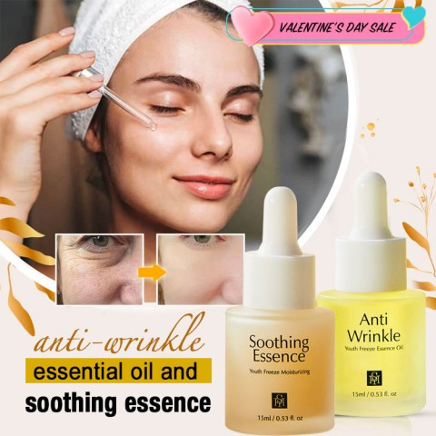 Frozen youth anti-wrinkle essential oil and soothing essence