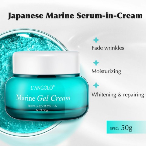 Japanese Marine Serum-in-Cream - Moisturizing, anti-wrinkle, promoting cell regeneration