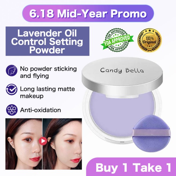 Lavender Oil Control Pressed Powder