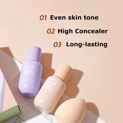 Primer and foundation 2 IN 1-Free beauty sponge