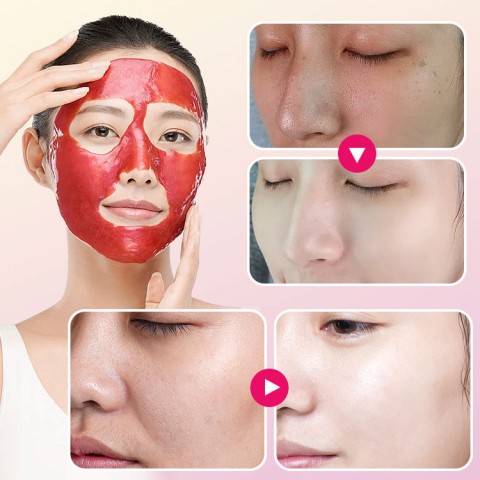 Rose Soft Mask For beauty salons - Moisturizing, whitening and brightening