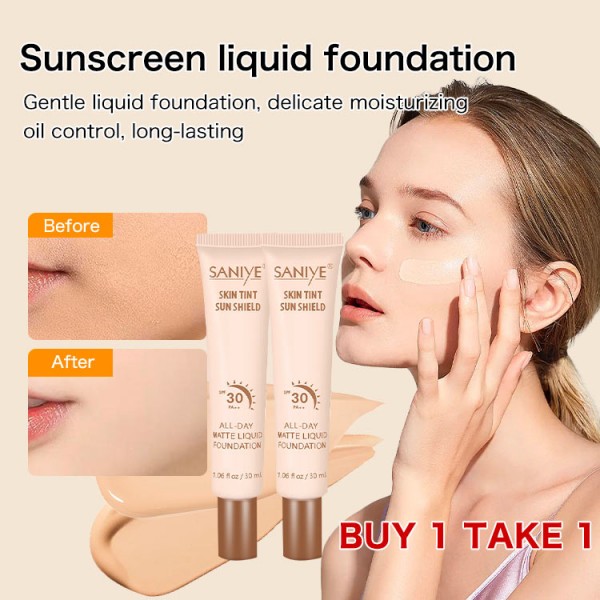 sunscreen liquid foundation..