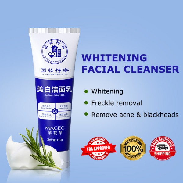 Hot selling whitening facial cleanser in..