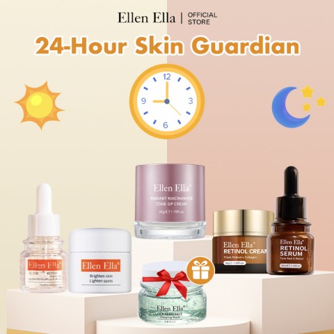 ELLEN ELLA Upgrade Morning C Night A Scientific Skin Care Formula