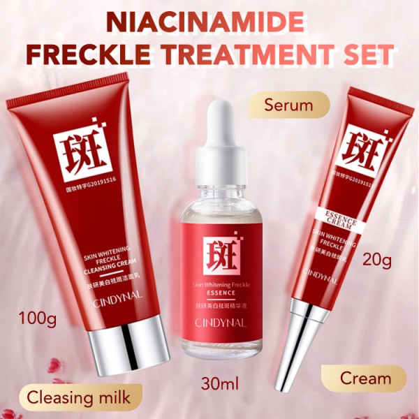 Niacinamide freckle treatment set..